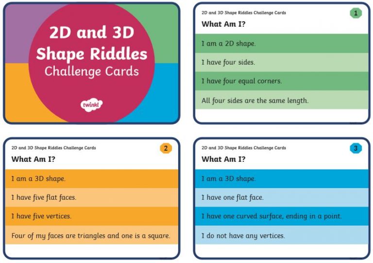 Answers to the Shape Riddles! Lings Primary School Blogs